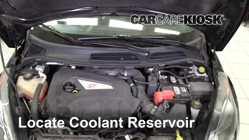 2016 Ford Fiesta ST 1.6L 4 Cyl. Turbo Coolant (Antifreeze) Add Coolant